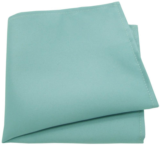 Robin Egg Blue Pocket Square - Wedding