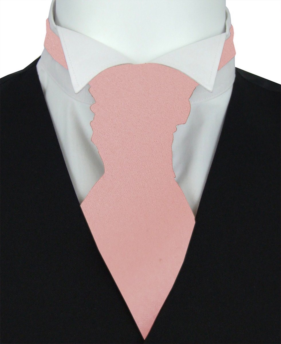 Rose Gold Pre-Tied Wedding Cravat - Wedding