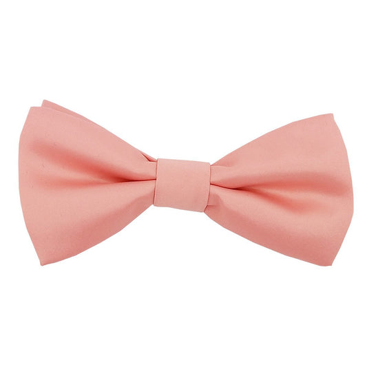 Salmon Peach Bow Ties - Wedding Bow Tie - Pre-Tied - Swagger & Swoon