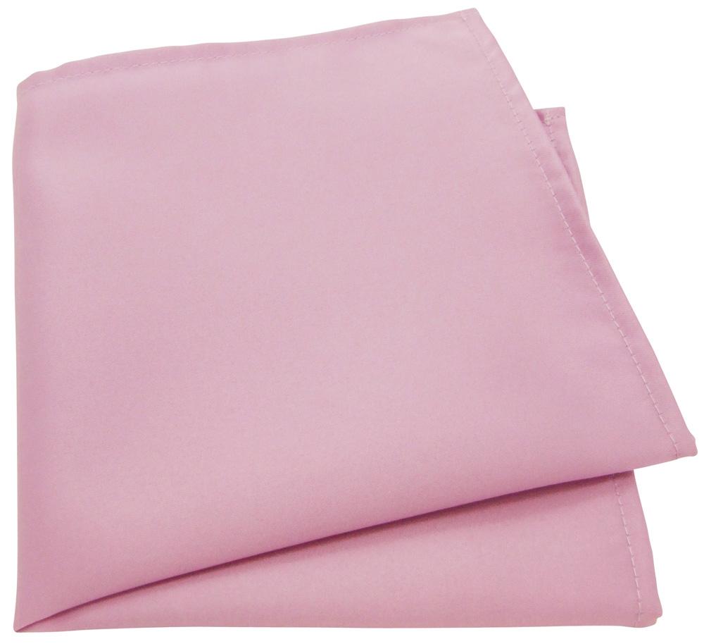 Suede Pink Pocket Square - Wedding