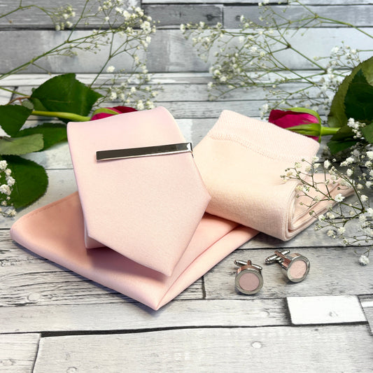 Peach Wedding Ties & Accessories Guide