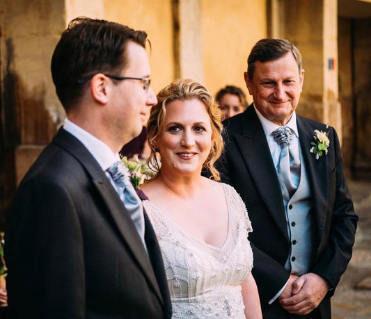 Silver Wedding Cravats 