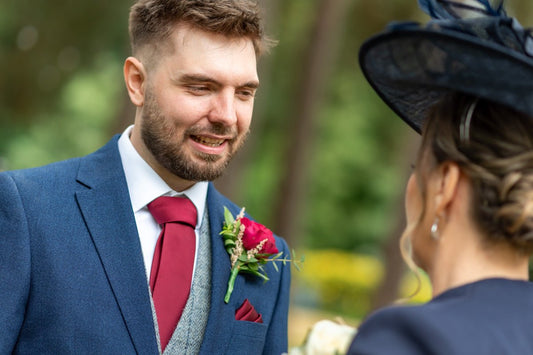 Burgundy Wedding Ties & Accessories Guide