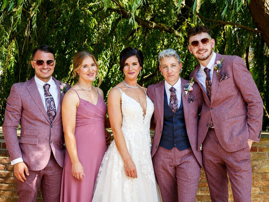 Guest Attire for Non-Binary or Gender-Neutral Weddings