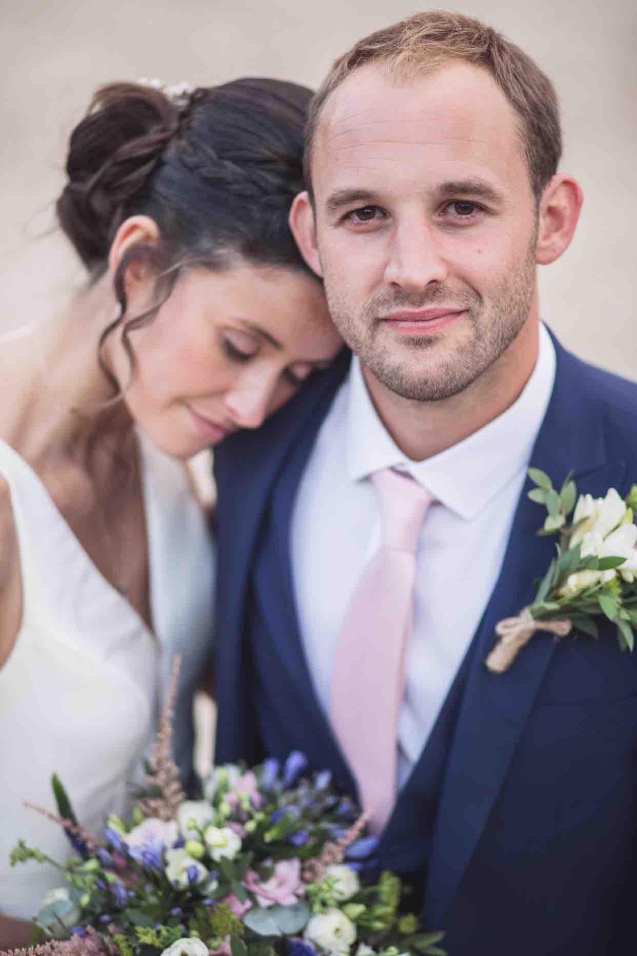 blush pink wedding ties