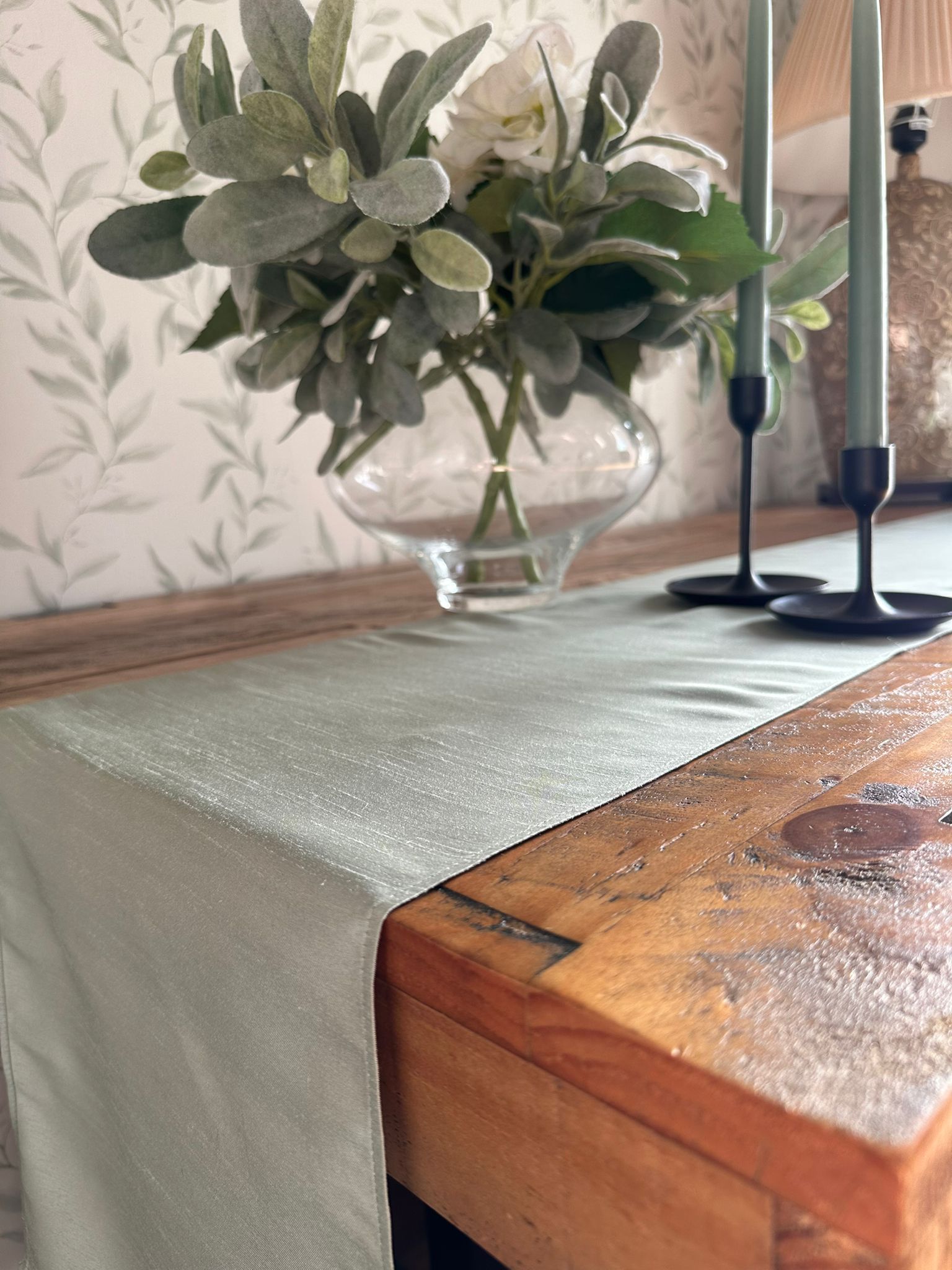 Wedding Table Runner | Colour-matched Wedding Decor | Table Dressing ...