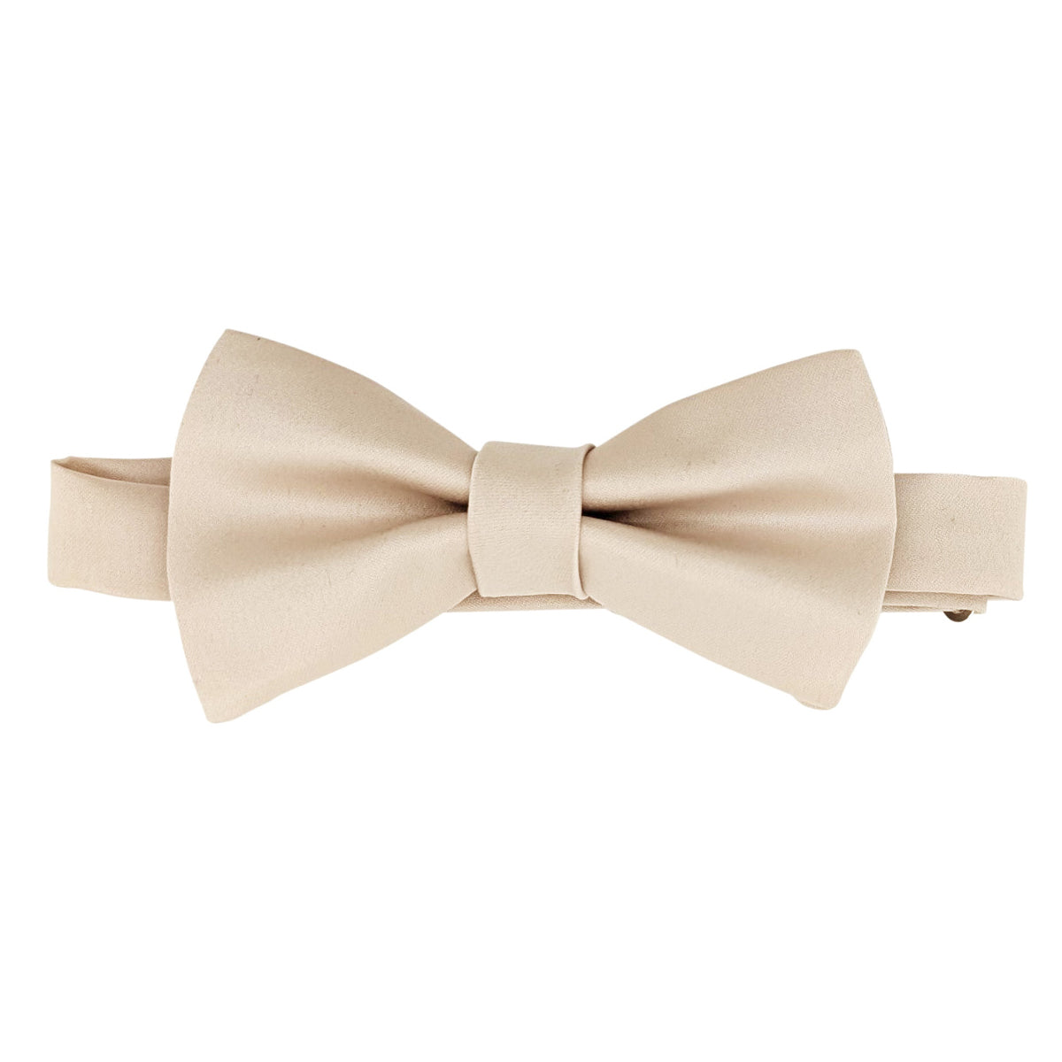 Antique Champagne Boys Bow Tie with Adjustable Neckstrap