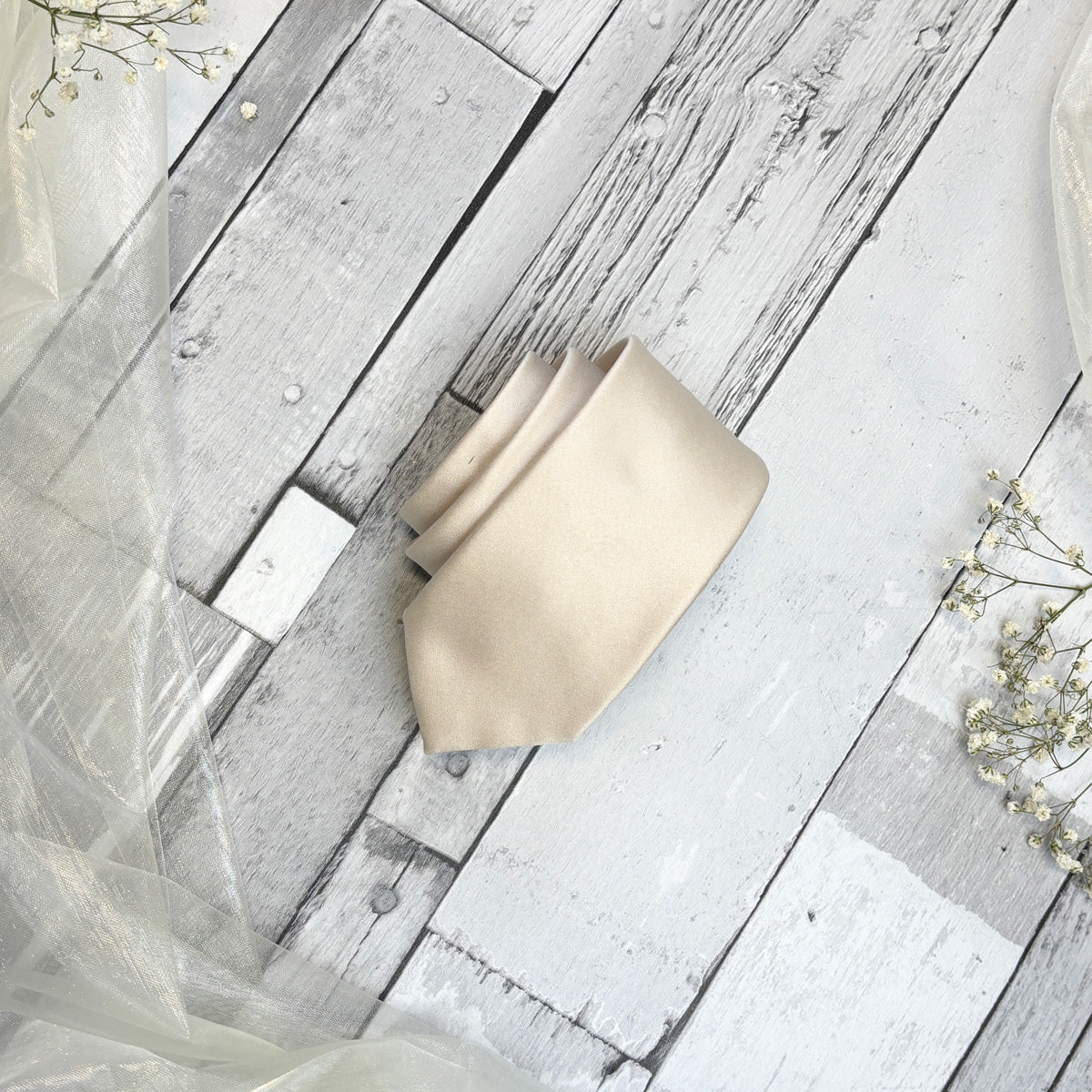 Antique Champagne Boys Tie