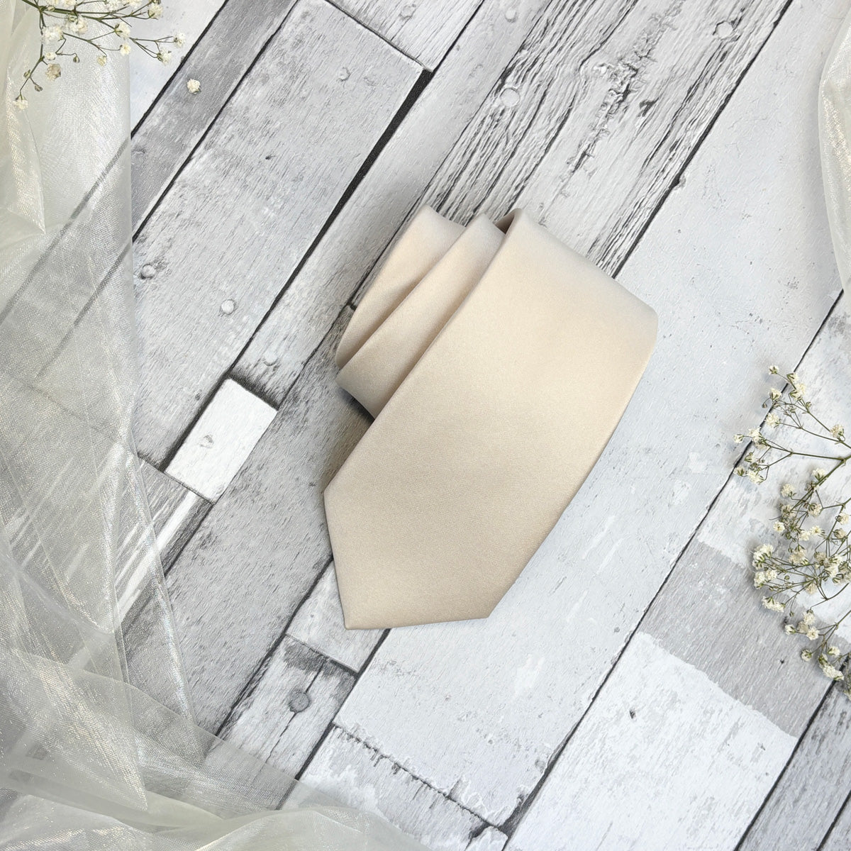 Antique Champagne Tie