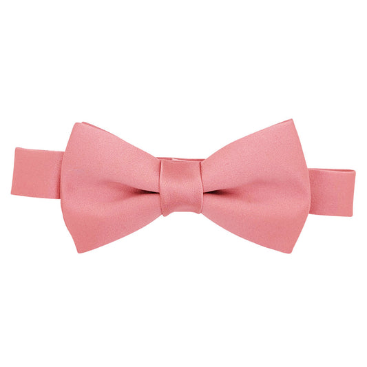 Antique Rose Boys Bow Tie on Adjustable Neckstrap