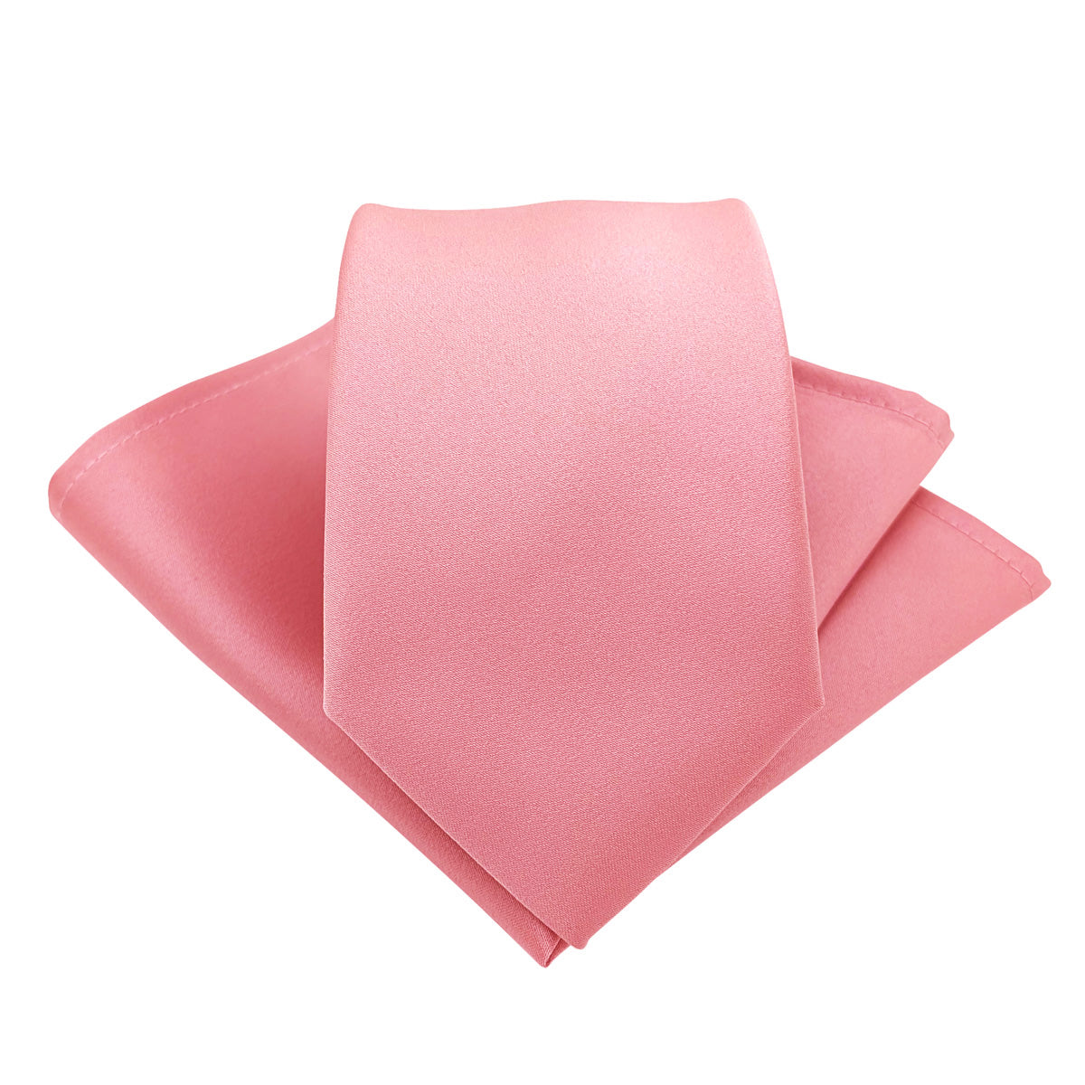 Antique Rose Wedding Tie and Pocket Square