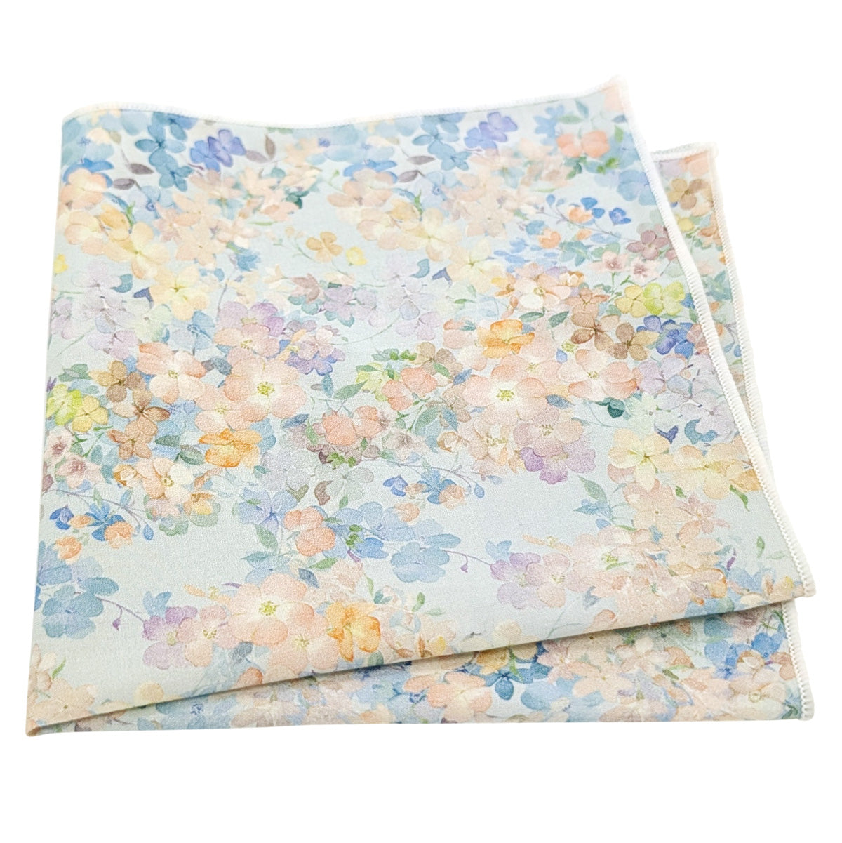 Aqua-Blossom-Cotton-Pocket-Square