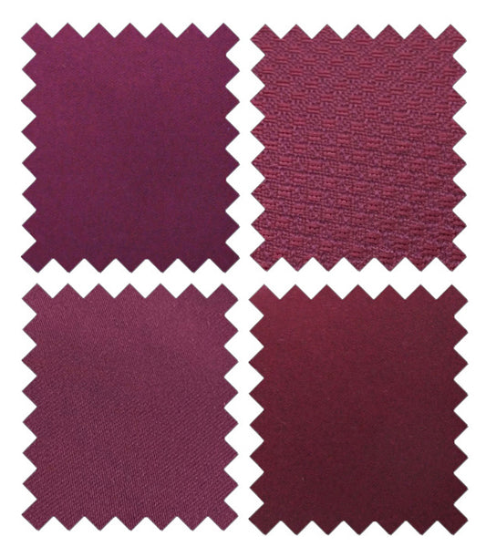 Berry Wedding Tie Swatch Pack