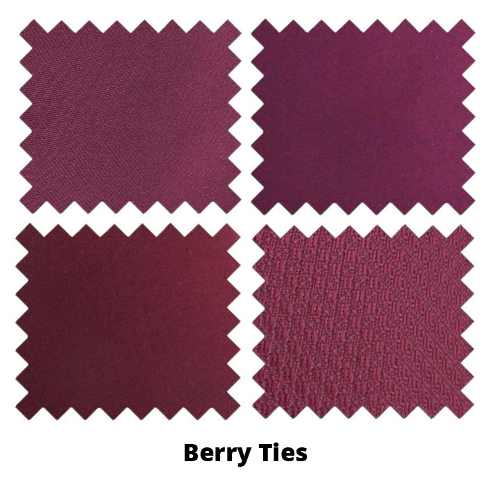 Wedding Tie Colour Matching Swatch Packs - LWB Wedding Show Offer