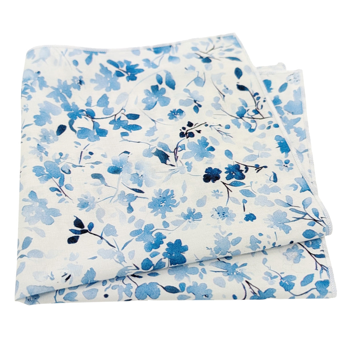 Blue-Botanical-Cotton-pocket-square