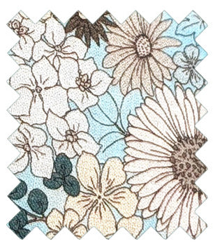 Blue-Garden-Flowers-Cotton-Wedding-Tie-swatch