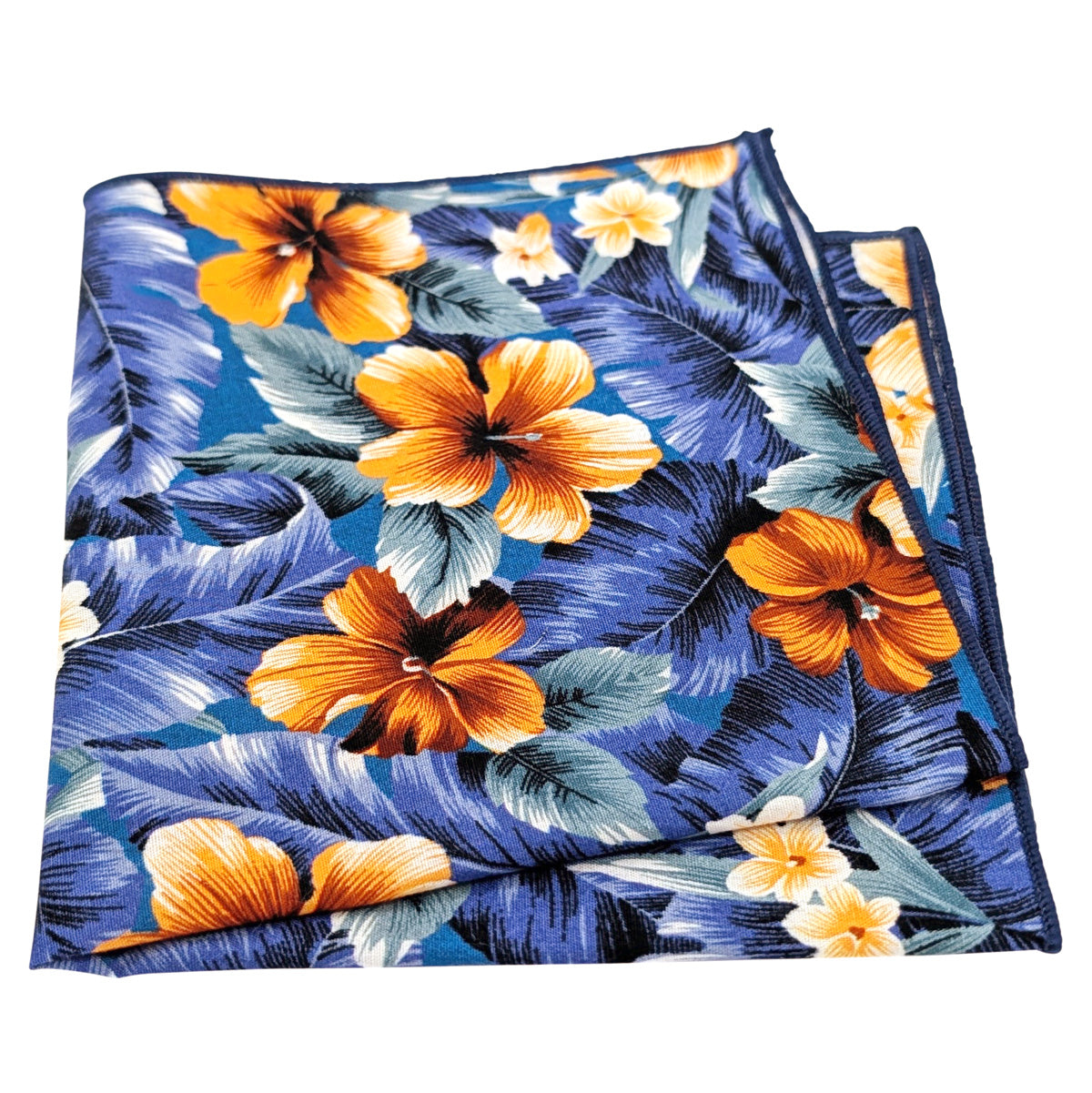 Blue-Hawaiian-Cotton-Pocket-square