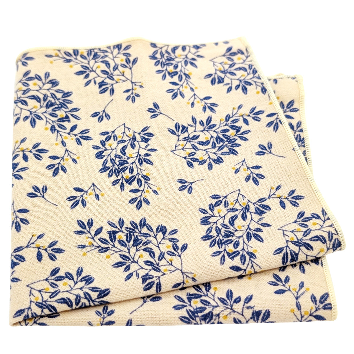Blue-Leaves-Brushed-Cotton-pocket-square