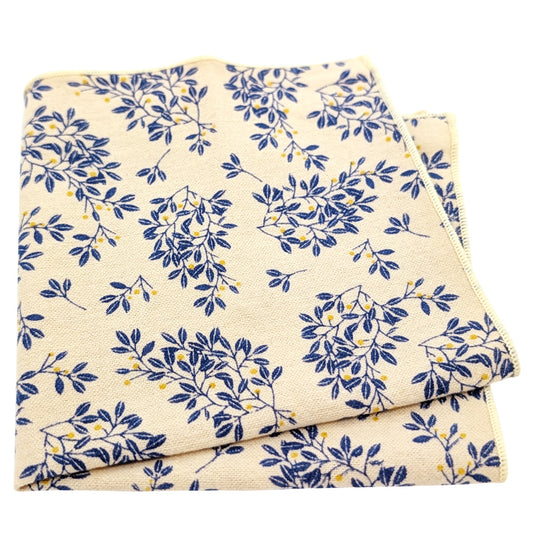 Blue-Leaves-Brushed-Cotton-pocket-square