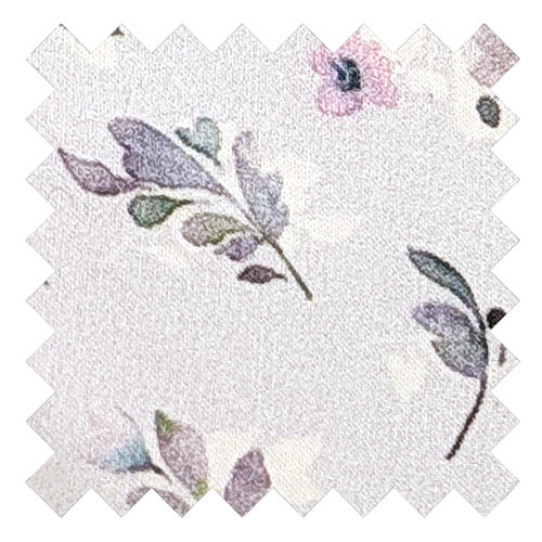 Blue Petals Cotton Wedding Swatch