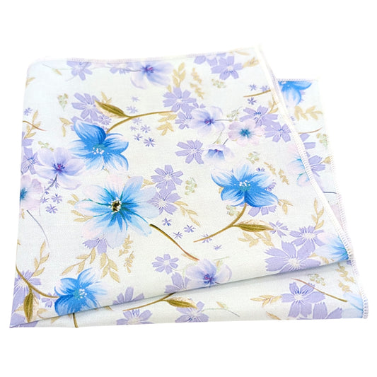 Blue-Posy-Cotton-pocket-square