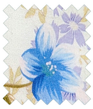 Blue-Posy-Cotton-wedding-tie-swatch