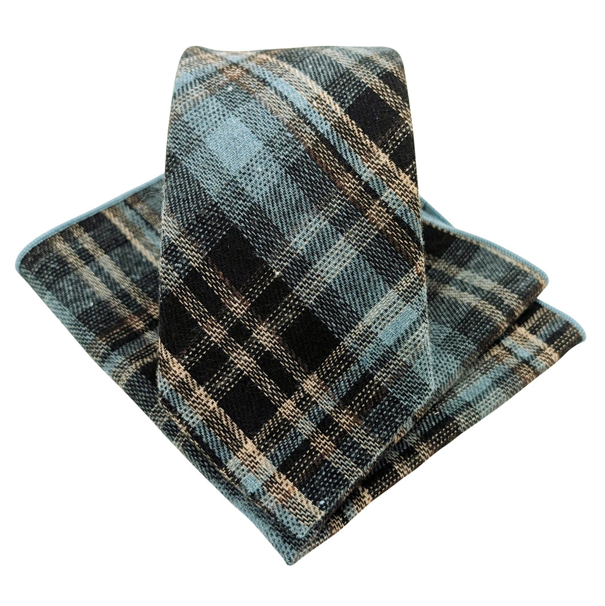 Blue-Tartan-Cotton-tie-and-pocket-square