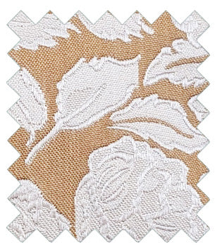 Bold Bronze Rose Wedding Tie Swatch