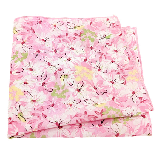 Bright-Pink-Floral-Cotton-pocket-square