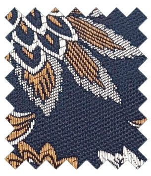 Bronze Damask Wedding Tie swatch