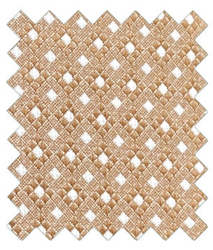 Bronze Diamonds Wedding Tie swatch