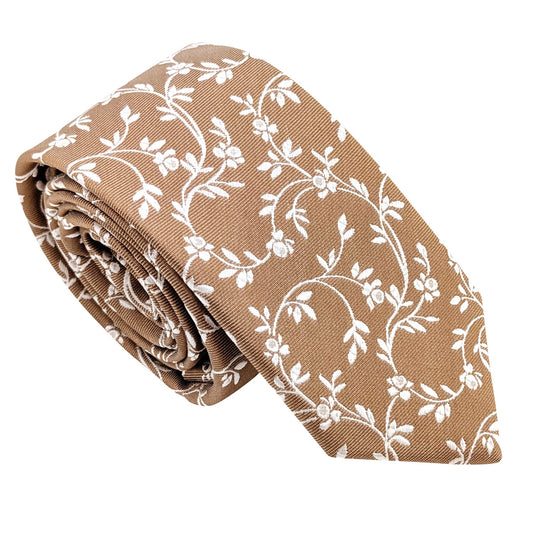 Bronze Leaves boys tie