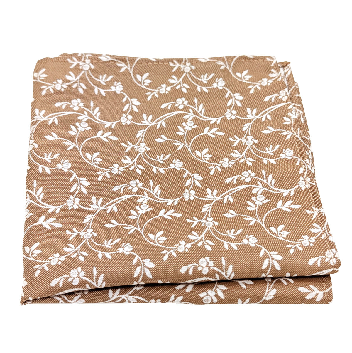 Bronze Leaves pocket square