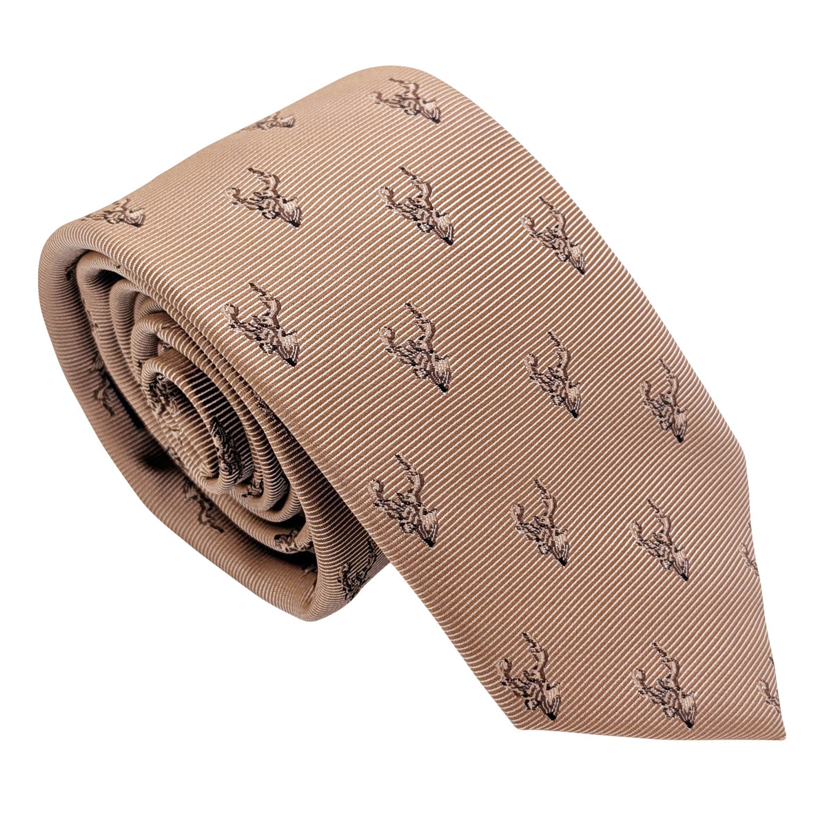 Bronze Stags Tie