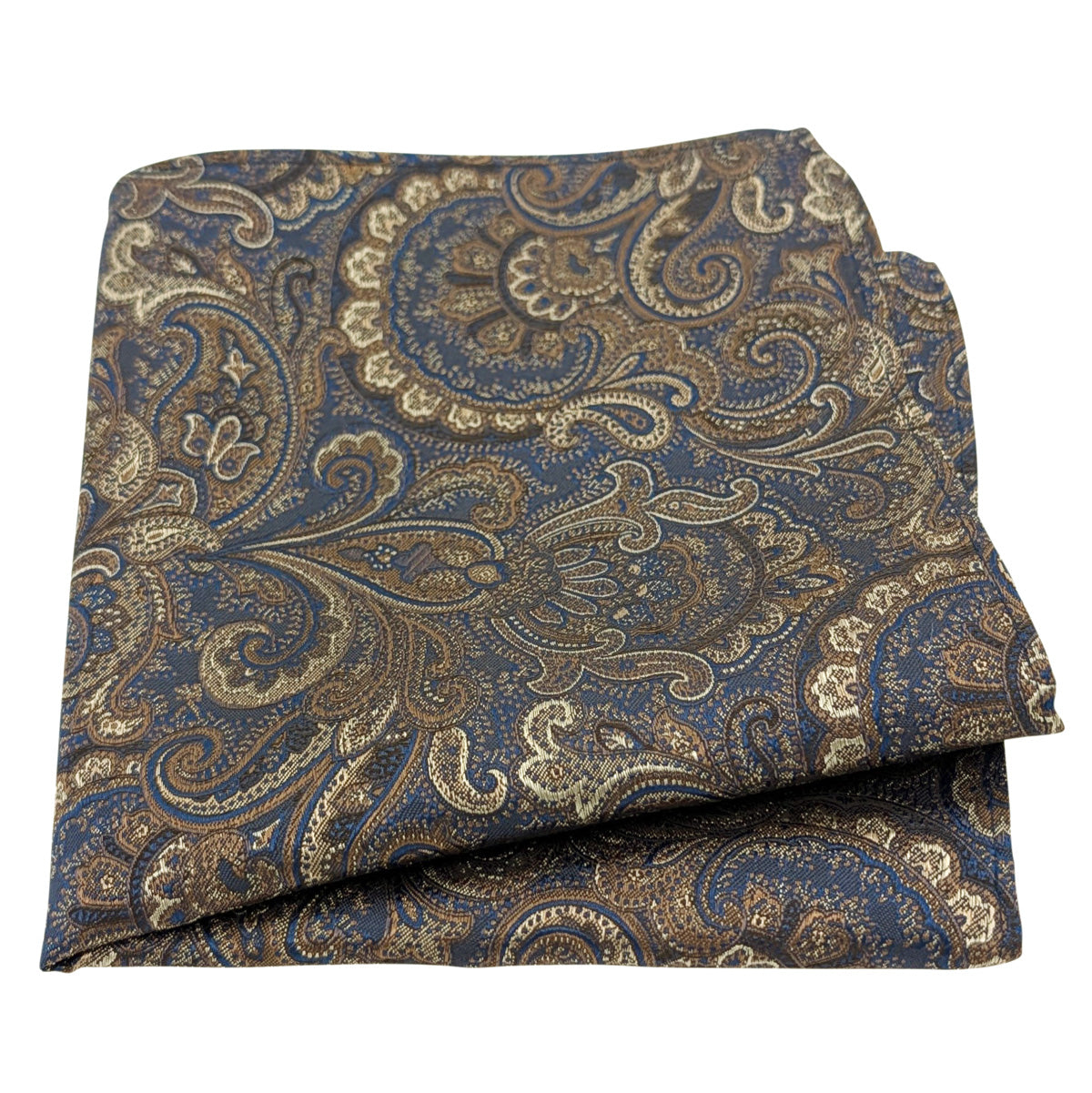 Brown-_-Blue-Paisley-Silk-Pocket-Square