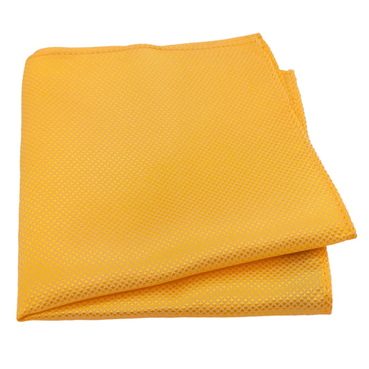 Butterscotch Textured Pocket Square