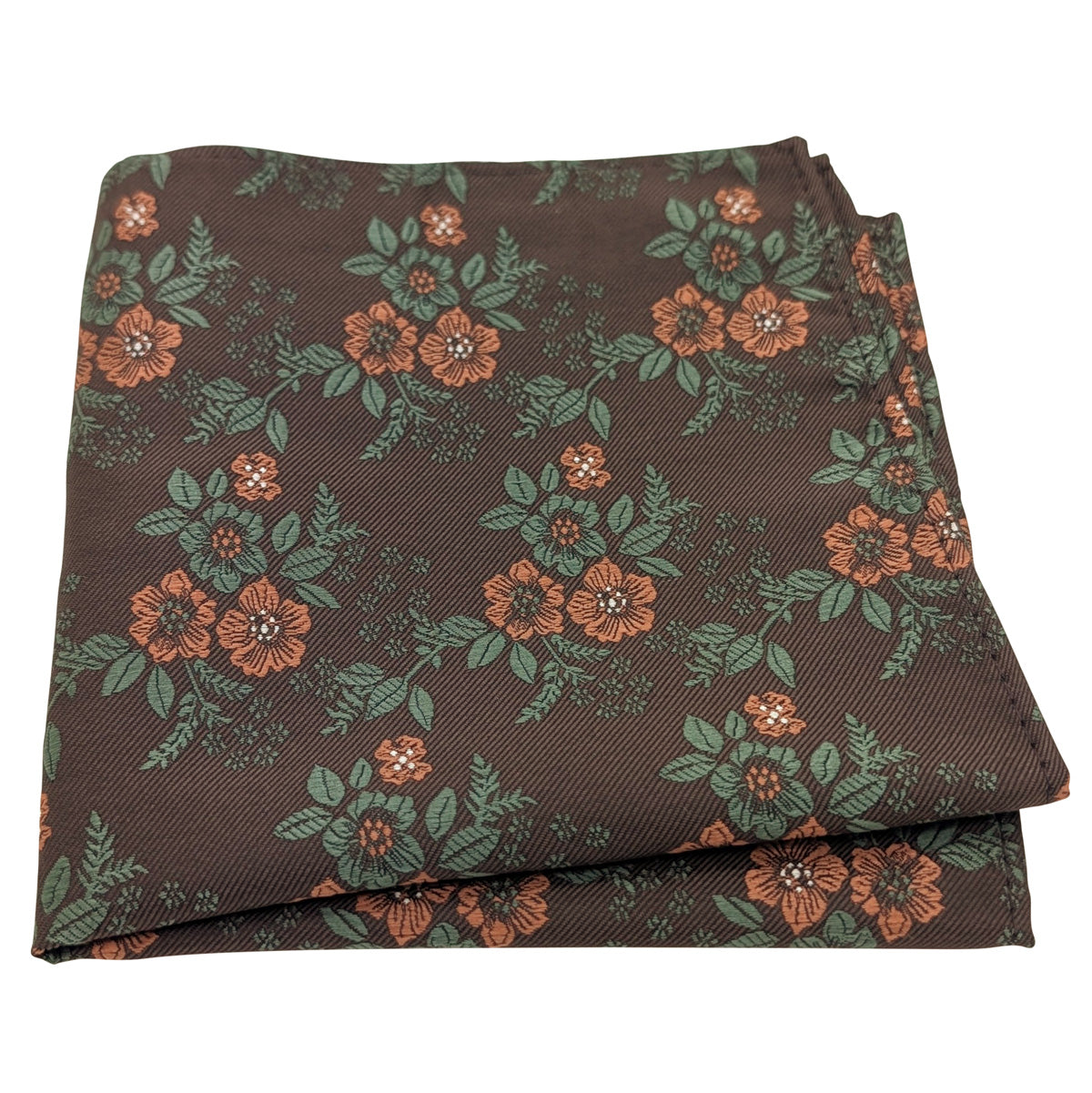 Carob Blossom Pocket Square