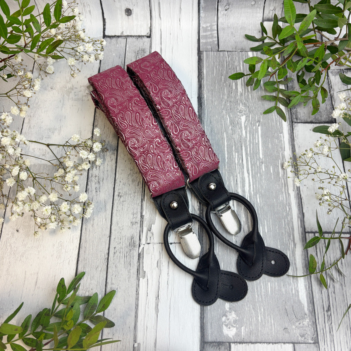 Cassis Paisley Braces