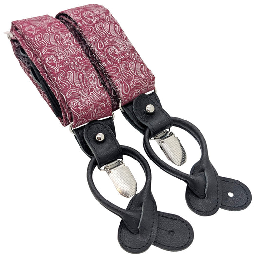 Cassis Paisley Wedding Braces