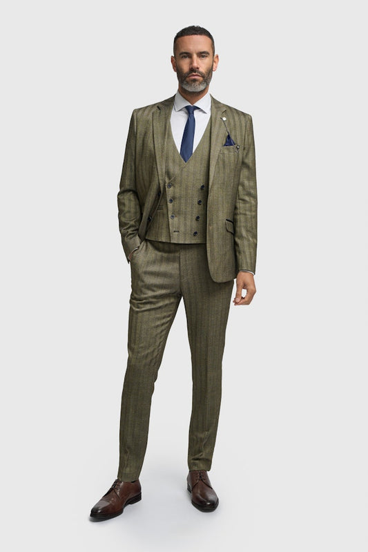 Damon Sage 3 Piece Suit