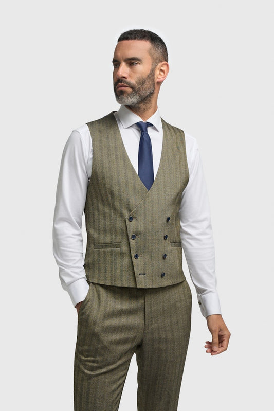 Damon Sage Double-Breasted Waistcoat