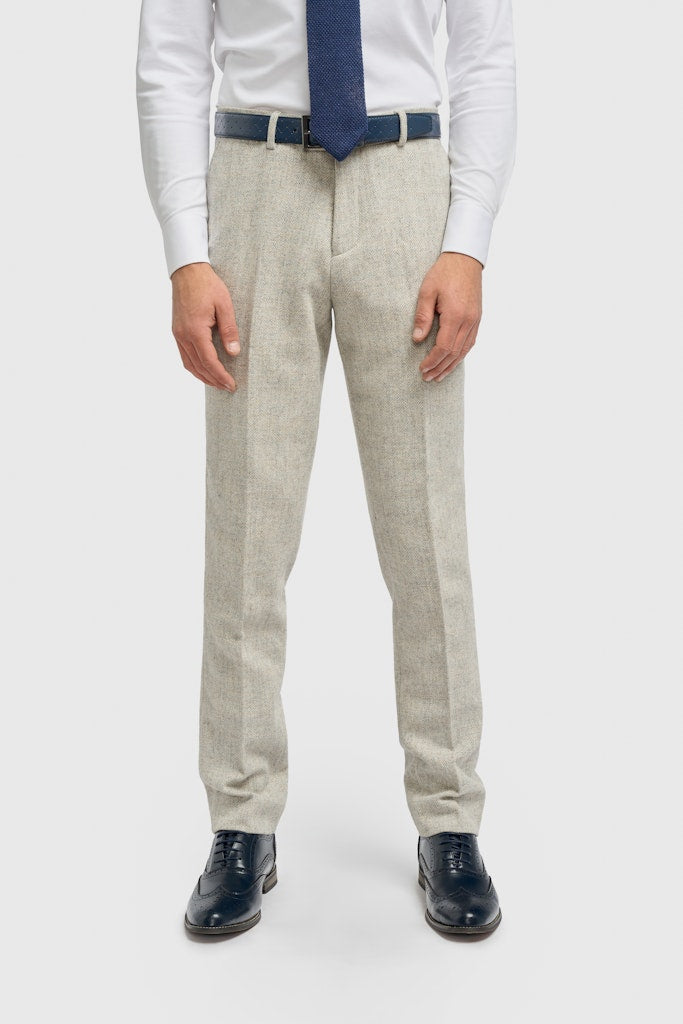 Thomas Pearl Grey Suit Swatch