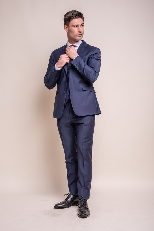 Bond Navy 3 Piece Suit