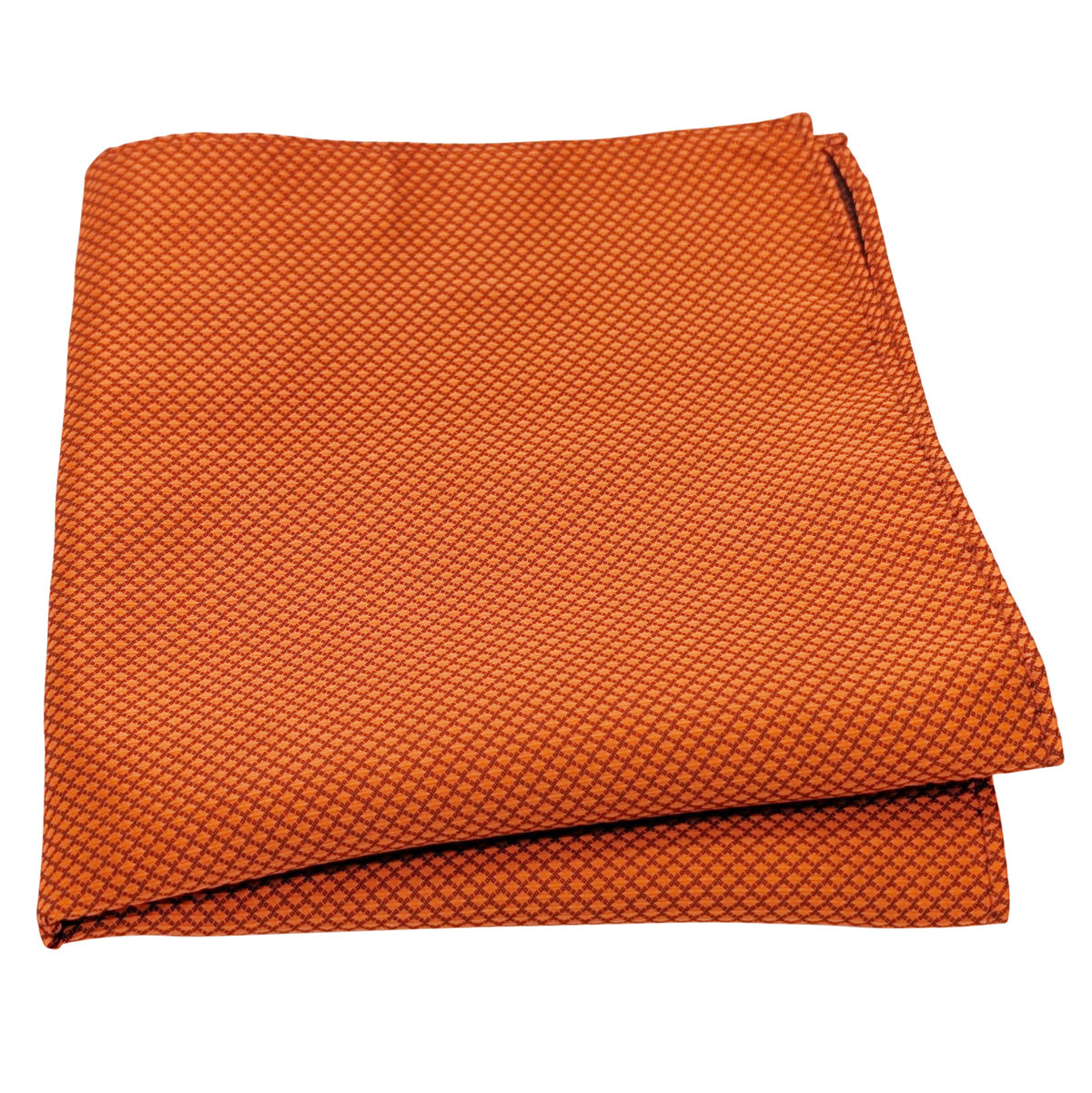 Cinnamon Textured Pocket Square