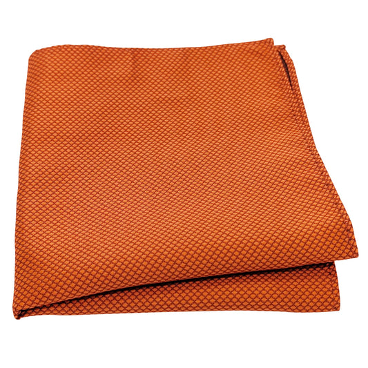 Cinnamon Textured Pocket Square
