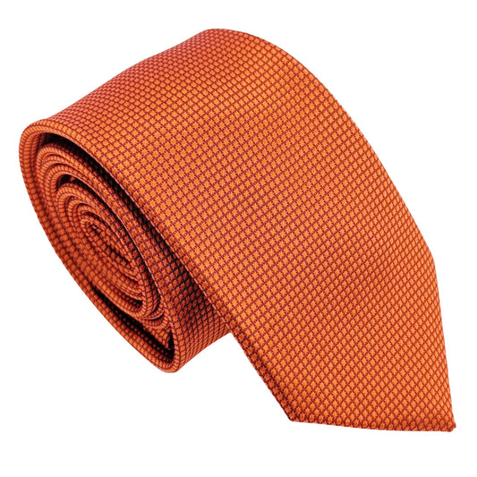 Cinnamon Textured Wedding Tie