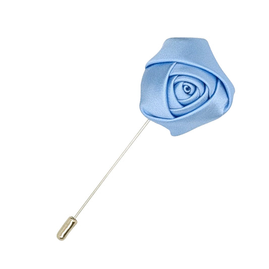 Cloudy Blue Lapel Pin