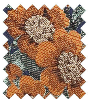 Copper Daisies Wedding Tie