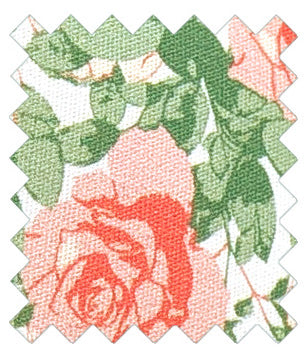 Coral-Roses-Cotton-Wedding-tie-swatch