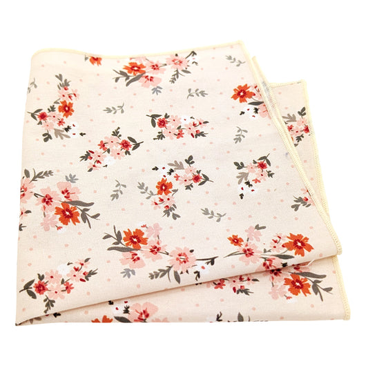Cream-Ditsy-Floral-Cotton-Pocket-Square